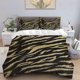 thumbnail image 1 of Golden Tiger Pattern Digital Print Set Polyester Comfort Fabric Bedroom/Guest Room Decor, 1 of 1