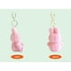 thumbnail image 3 of Llavero de peluche rosa MSGlobal 13 cm, 3 of 5