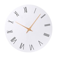 Bothyi - Reloj De Pared De Madera Moderno Decorativo Para Comedor, Dormitorio, Decoración Del Hogar, Números Romanos.