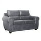 thumbnail image 2 of Sofa Dubai 2 Cuerpos felpa Gris, 2 of 2
