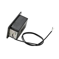 Magideal - Caja De Batería Para Pastilla De Guitarra, Caja De Batería Ligera Para Pastilla De Bajo De Guitarra