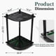 thumbnail image 2 of Soporte para tacos de billar TORPSPORTS 55x36x36 cm Madera, 8 tacos, negro, 2 of 7