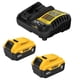 thumbnail image 2 of Batería DEWALT 20V MAX de iones de litio, paquete de 2, 5,0 Ah (DCB205-2c), 2 of 6