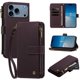 thumbnail image 3 of Funda Cartera iPhone 18 Pro Max con Ranuras y Cierre Magnético, Morado, 3 of 6