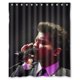thumbnail image 1 of Cortina de ducha con diseño de Bruno Mars Sing Face Music, con ganchos, 167 x 183 cm, 1 of 3