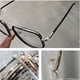 thumbnail image 3 of Gafas de doble haz de luz azul, gafas para computadora con bloqueo UV, lentes transparentes, gafas de metal., 3 of 5