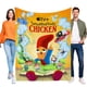 thumbnail image 1 of Pollo Interrumpidor anti-pilling, suave, ligera, esponjosa y acogedora de lujo para hogar y cocina – Perfecta para niños y adultos,120X150cm, 1 of 6