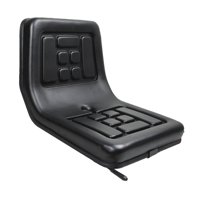 Magideal - Asiento Genérico Para Carretilla Elevadora, Asiento De Tractor, De Piel Sintética, Cómodo, Impermeable, Asiento De Vehículo Para Tractor, Cortacésped,