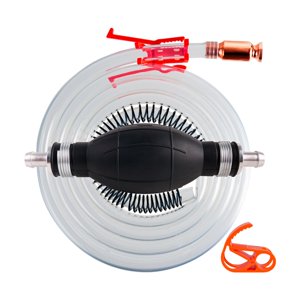 Magideal - Bomba De Sifón Manual Con Manguera De Sifón, De Alta Confiabilidad, Para Transferencia De Combustible, Gasóleo, Agua Y Universal Premium Para Automóvi