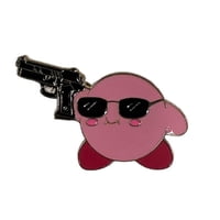 Genérico - Pins Nintendo Broche Metálico 3Cm Kirby Pistola