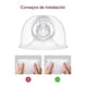 thumbnail image 5 of Momcozy Accesorios de Repuesto para Extractor de Leche S9 Pro Y S12 Pro, Vaso Colector Completo con Brida de Sellado Simple de 24 mm, 180 ml (Paquete de 1), 5 of 6