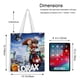 thumbnail image 5 of Lorax Bolso de tela con estampado de lienzo para mujer, bolsa de compras reutilizable y estética, con cremallera interior, regalo para mujer, 35 × 40 cm., 5 of 6