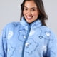 thumbnail image 3 of Poleron Coralfleece Con Cuello Alto Flores Mujer 33736-14, 3 of 3