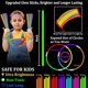 thumbnail image 3 of Glow Sticks TURNMEON 500 a granel con conectores para decoración de fiestas, 3 of 6