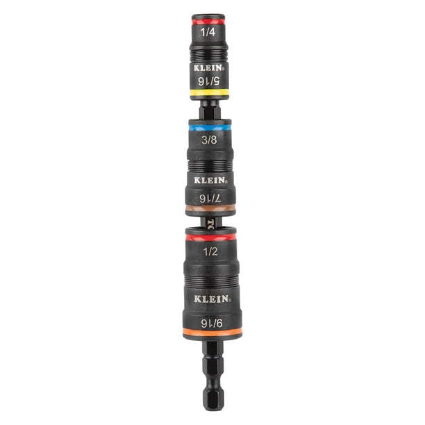 Impact Driver Klein Tools 32933 con juego de enchufes 7 en 1 con clasificación de impacto
