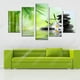 thumbnail image 4 of 5pcs/set Spa Stones With Frangipani Peel Wall Art Paintings, Modern Canvas Poster Print Wall Art For Home Decor, Office Wall Decor, 4 of 4