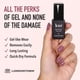 thumbnail image 2 of Top Coat LONDONTOWN Kur Gel Genius de secado rápido, 12 ml, vegano, transparente, 2 of 5