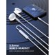 thumbnail image 2 of Auriculares Fidioto earphone35FID Pack de 2 con cable de 122 cm y micrófono, 2 of 3