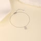 thumbnail image 2 of Pulsera S925 Sterling Silver Inicial A Z Plata, 2 of 3