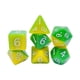 thumbnail image 1 of 7x Dados Acrílicos Juego De Mesa Bar Juguetes Accesorios Para El Aula D4 D8 D10 D12 D20 Verde, 1 of 5