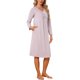 thumbnail image 4 of INSPIRE CHIC Camisones de Mujer Cómodos Vestido de Dormir de Encaje Mangas Largas Camisón Largo Pijama 2026 Ropa de Descanso M Rosa, 4 of 6