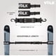 thumbnail image 5 of Soporte para bastones y correa de esquí Volk para un fácil transporte, 5 of 6
