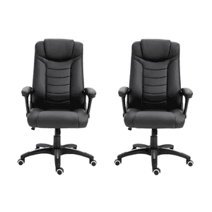 Pack 2 Sillas Escritorio Oficina Ejecutiva Comfort Levo