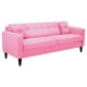 thumbnail image 2 of Sofa New Retro 3CG Felpa 00 Rosado, 2 of 6