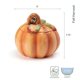 thumbnail image 2 of Tarro de Galletas Fitz & Floyd 20 cm Calabaza Cosecha de Otoño, 2 of 5