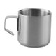 thumbnail image 2 of Taza De Café Acero Inoxidable Con Asa Robusta Multifuncional Para Restaurante Plata 200ml, 2 of 3