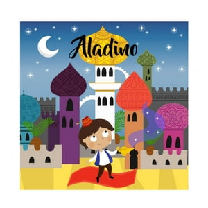 Libro De Cuento Aladino 24 Paginas Art & Craft