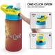 thumbnail image 4 of Jonny Quest Botella de Agua con Tapa Pop Top de Un Toque, Acero Inoxidable, a Prueba de Fugas, para Deportes, Botella Infantil azul 12 oz, 4 of 6
