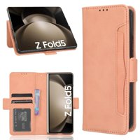 Funda Tipo Billetera Foxdock Para Samsung Galaxy Z Fold 5 – Tapa Flip Con Tarjetero