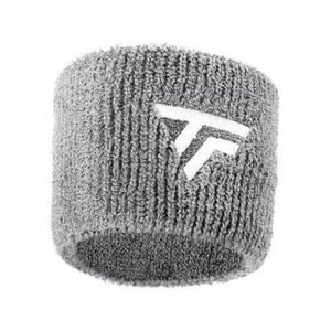 Muñequera Tecnifibre Corta Gris X2 Tenis/Padel