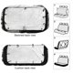 thumbnail image 3 of Funda de Asiento Trasero Desmarcar Diseño Harley Davidson 120x59x76cm, 3 of 6
