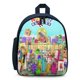 thumbnail image 1 of Numberblocks Mochila Escolar para Niños y Niñas, Mochila Infantil Ligera de Alta Calidad, Grande y Duradera Azul, 1 of 6