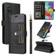 thumbnail image 1 of FOXDOCK Funda tipo Cartera para Samsung Galaxy A51 4G – Cubierta de Cuero PU con Múltiples Ranuras, Bolsillo para Efectivo y Correa de Muñeca, 1 of 6