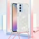 thumbnail image 2 of Funda FOXDOCK para Samsung Galaxy A17 con Cuerda Ajustable, Brillo Líquido, Protección Antigolpes y Lente – Ideal para Regalo, 2 of 6