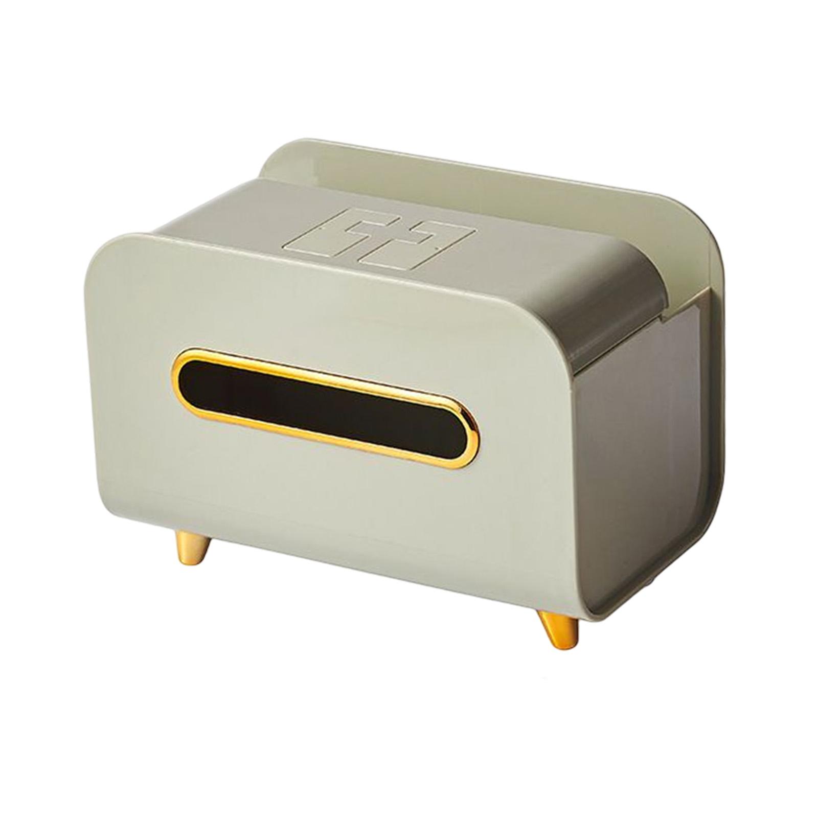 Bothyi - Cubierta De Pañuelos Toalla De Mano Caja De Papel Caja De Pañuelos Organizador Para Restaurante Verde