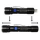 thumbnail image 3 of Linterna Led Con Zoom Recargable Puerto Usb Con Alto Alcance negro, 3 of 10