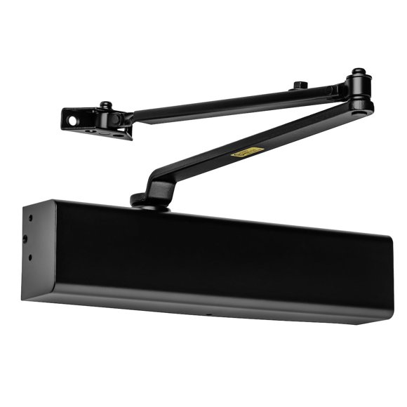 Cierre de puerta Dynasty Hardware 32 cm negro ADA resorte 1‑6