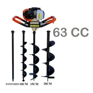 Alternative - Barreno Ahoyador 63Cc + 3 Brocas + Extensión - Profesional Japón