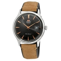 Reloj Orient Bambino Para Hombre Versión 4 Con Esfera Gris Automática Fac08003A0