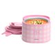 thumbnail image 1 of Calentador de Almuerzos Paris Hilton 600 ml Rosa a Cuadros, 1 of 8