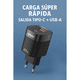 thumbnail image 3 of Enchufe Cargador Carga Rápida 45w Doble Usb Y Usb-c, 3 of 4