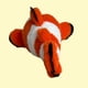 thumbnail image 4 of Peluche ecológico Deluxe Paws, pez payaso 100% reciclado, 4 of 7