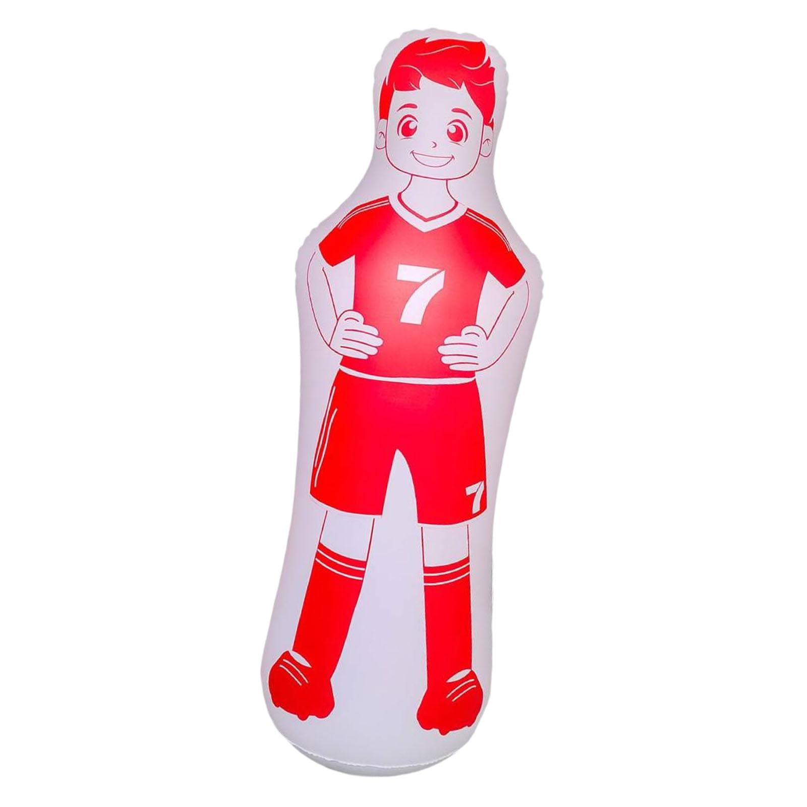 Ioensy - Saco De Boxeo Inflable Multiusos Para Niños Y Adultos, Color Rojo