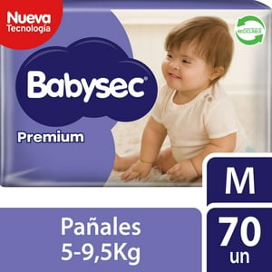 Pañales De Bebé Babysec Premium Cuidado Total 70Un M