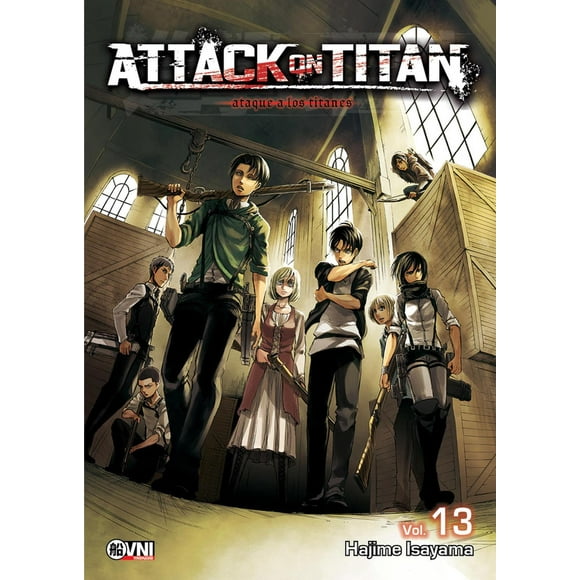 Manga Attack On Titan Vol. 13 Hajime Isayama Ovni Press