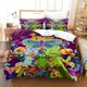 thumbnail image 1 of Rick And Morty Cartoon Quilt Duvet Cover Set Kids Bedding3-Piece Bedding Set, 1 of 4